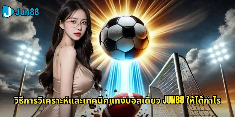 วิธีการวิเคราะห์และเทคนิคแทงบอลเดี่ยว Jun88 ให้ได้กำไร