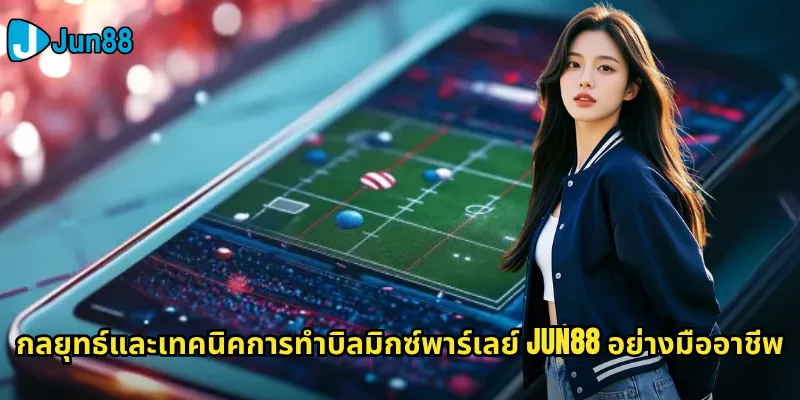 มิกซ์พาร์เลย์ Jun88: ผสมผสานการแทงหลายประเภทเพื่อผลกำไรสูงสุด 3 กลยุทธ์และเทคนิคการทำบิลมิกซ์พาร์เลย์ Jun88 อย่างมืออาชีพ