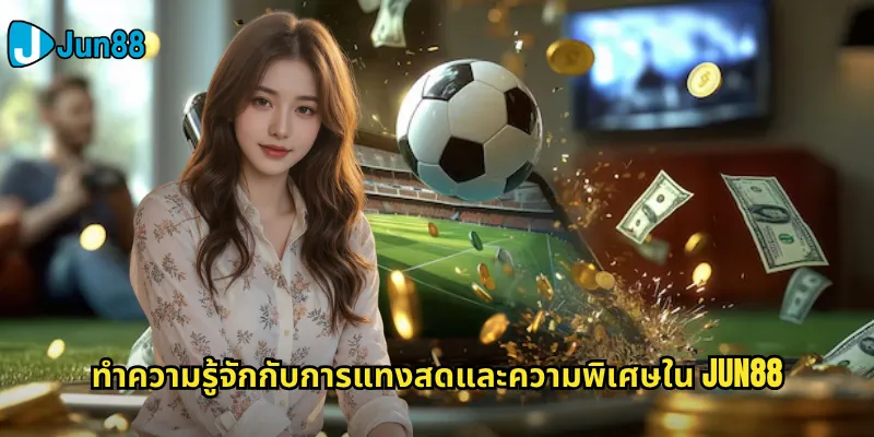 แทงสด Jun88: สัมผัสความตื่นเต้นของการแทงบอลสดแบบเรียลไทม์ 2 ทำความรู้จักกับการแทงสดและความพิเศษใน Jun88
