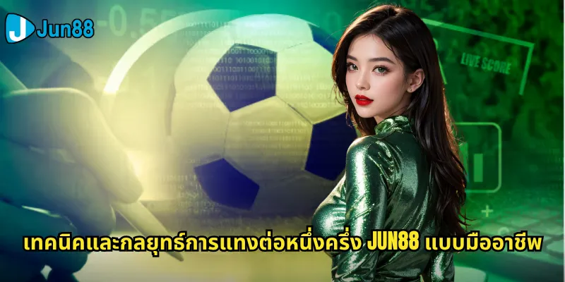 เทคนิคและกลยุทธ์การแทงต่อหนึ่งครึ่ง Jun88 แบบมืออาชีพ
