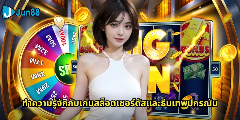 เซอร์ดัส Jun88: ผจญภัยในดินแดนเทพเจ้ากรีกและล่าขุมทรัพย์ 2 ทำความรู้จักกับเกมสล็อตเซอร์ดัสและธีมเทพปกรณัม